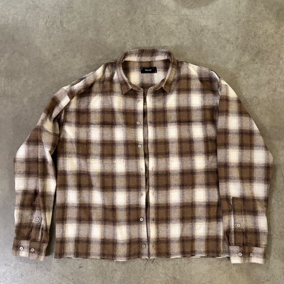 Kollar Flannel Overshirt - Picture 1 of 3